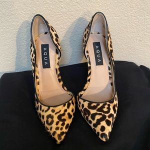 Aqua heels/ brand new/ never worn